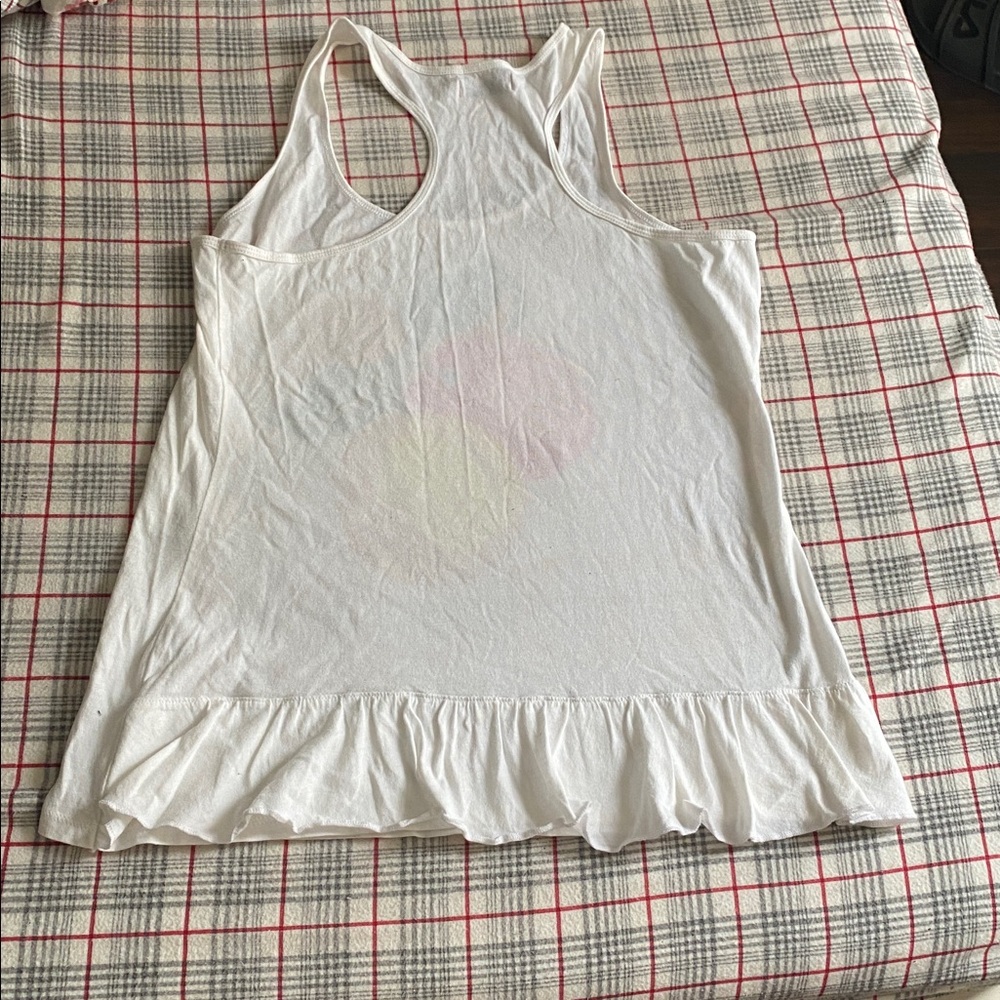 Juicy Couture White Tank with Colorful Graphic - Picture 9 of 9